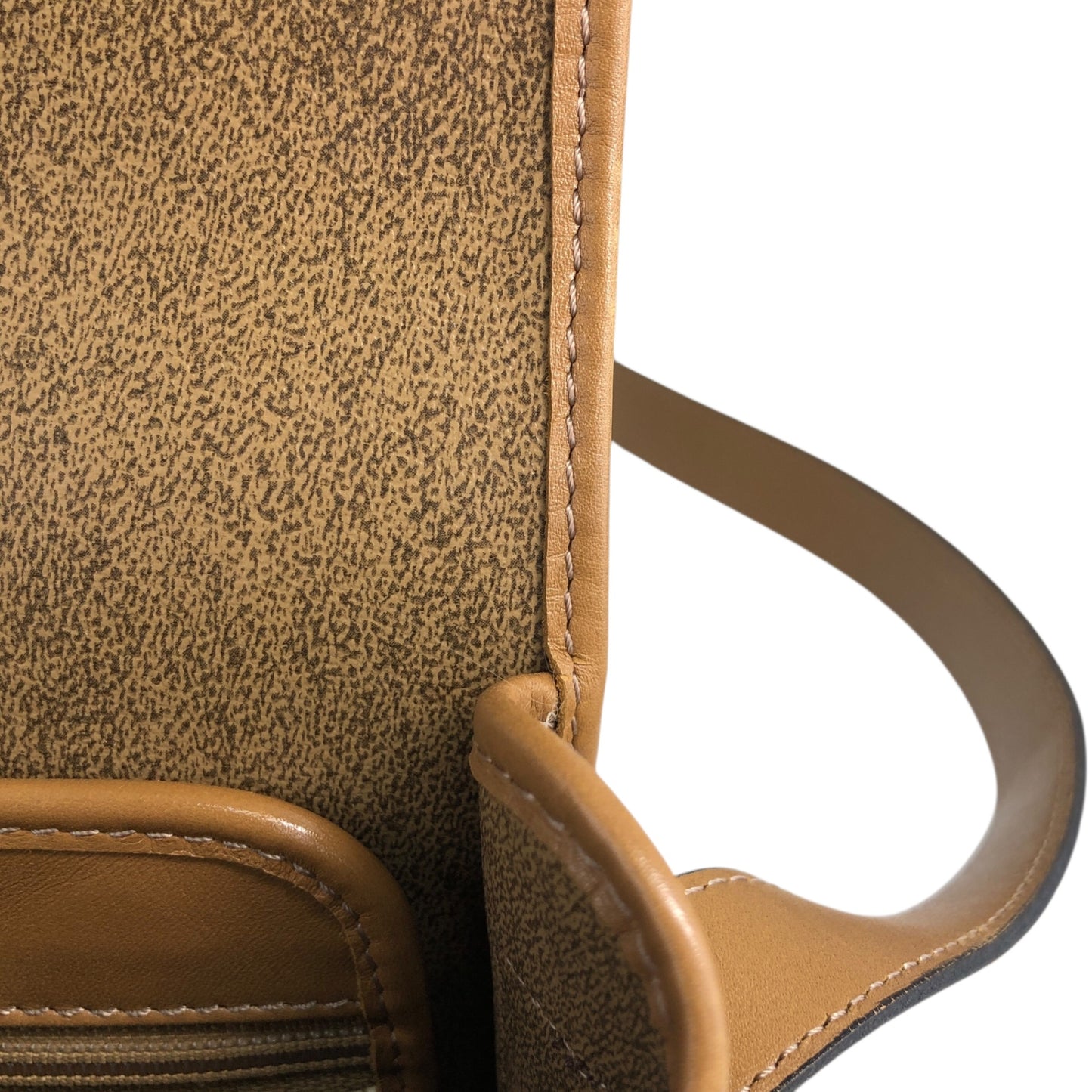 Christian Dior Honeycomb Pattern Shoulder bag Beige Vintage 7cr6d8