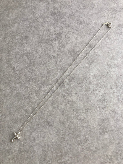Tiffany & Co. Cross Motif Necklace Silver Vintage p2ghh7