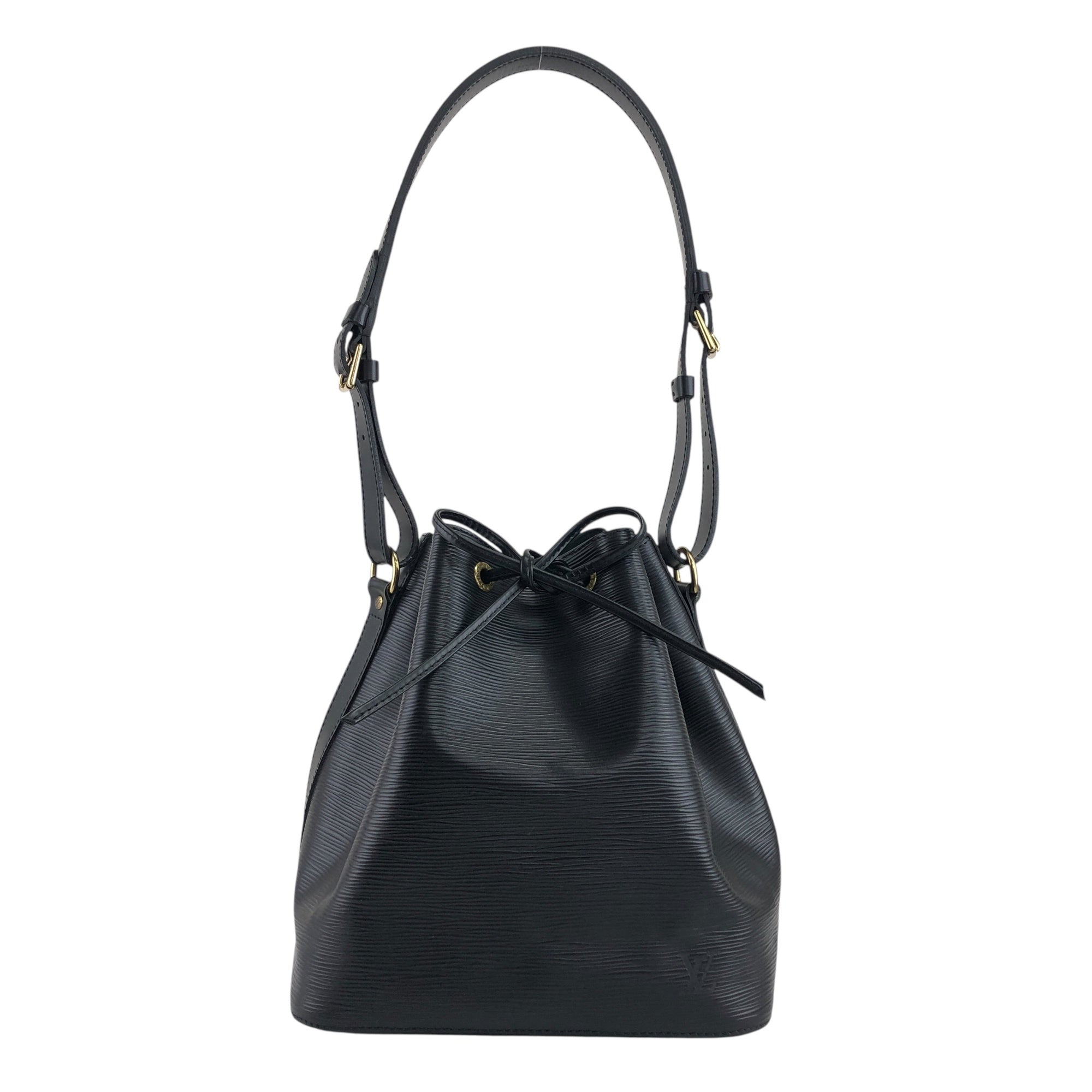 LOUIS VUITTON Epi Logo Shoulder bag Black M59012 Vintage
