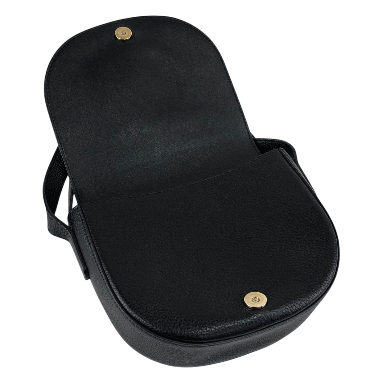 Salvatore Ferragamo Gancini Shoulder bag Black Vintage da8ayc