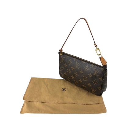 LOUIS VUITTON Monogram Shoulder bag Brown M51980 Vintage k775xf