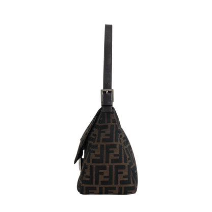 FENDI Zucca Mamma Baguette Shoulder bag Brown Vintage rj4ghi