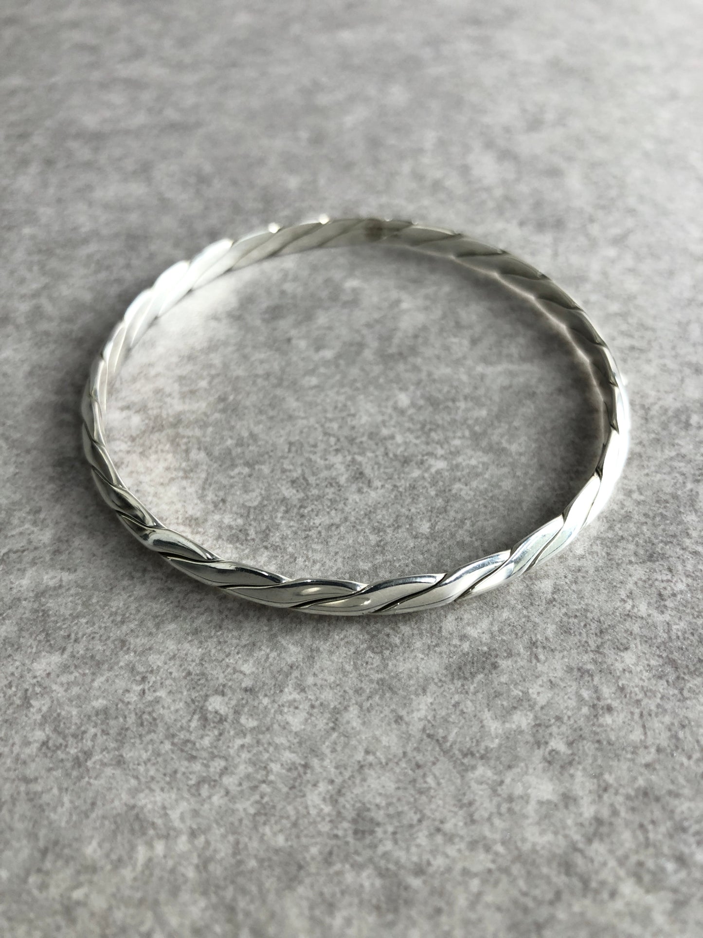 Tiffany & Co. SILVER925 Bangle Bracelet Silver Vintage fhwxv5