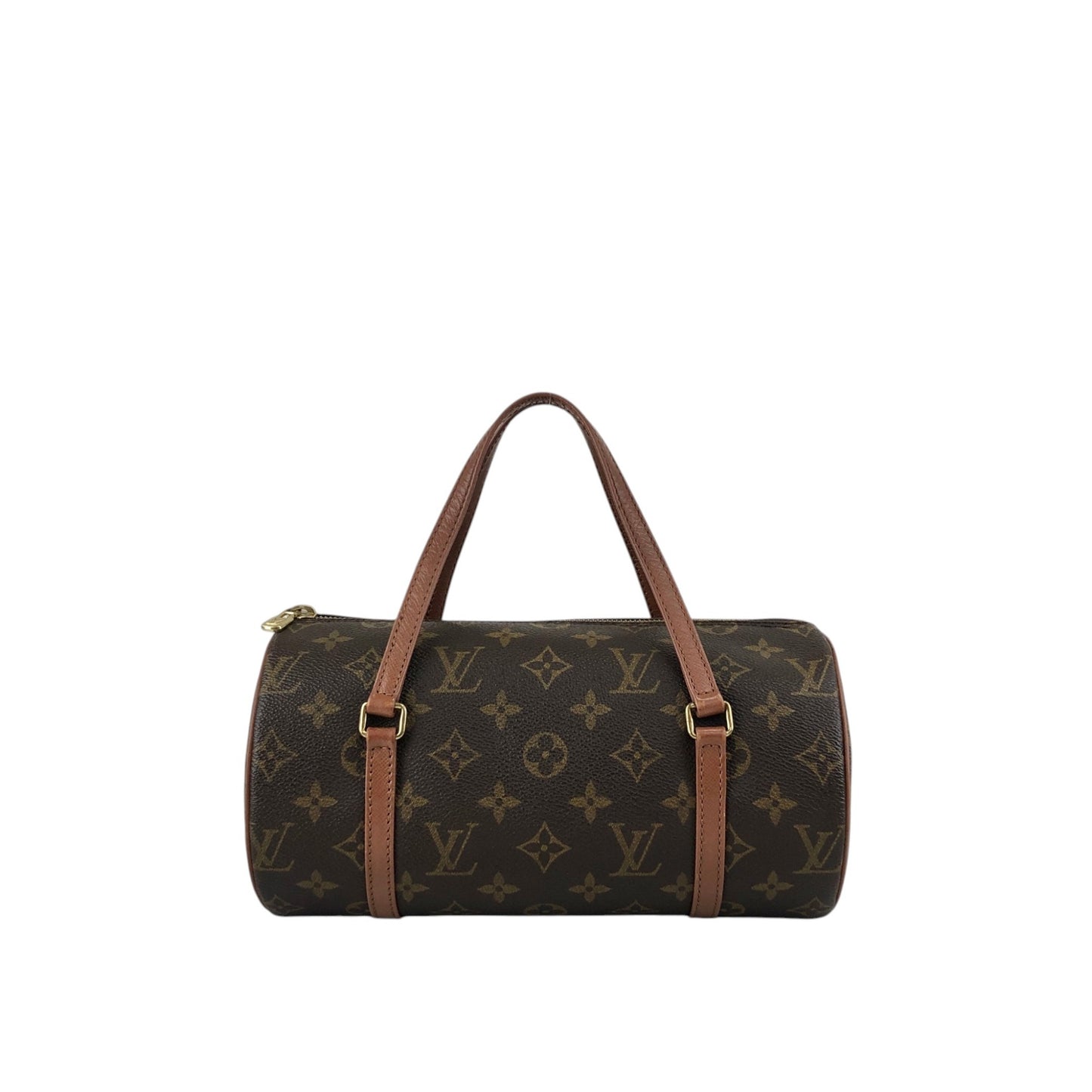 LOUIS VUITTON Monogram Handbag Brown M51366 Vintage ccsv2b