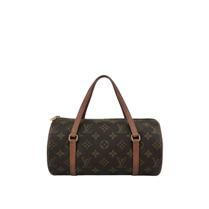 LOUIS VUITTON Monogram Handbag Brown M51366 Vintage ccsv2b