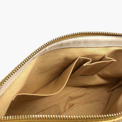 Salvatore Ferragamo Shoulder bag Beige AU-21 D035 Vintage mc74rn