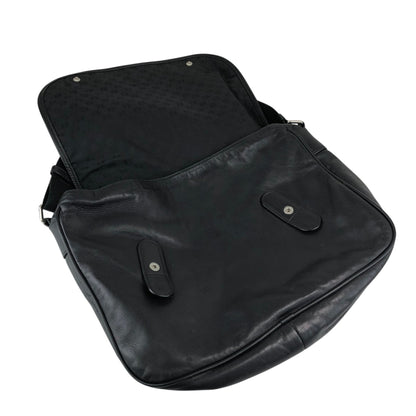LOEWE Anagram Shoulder bag Black Vintage stpht7