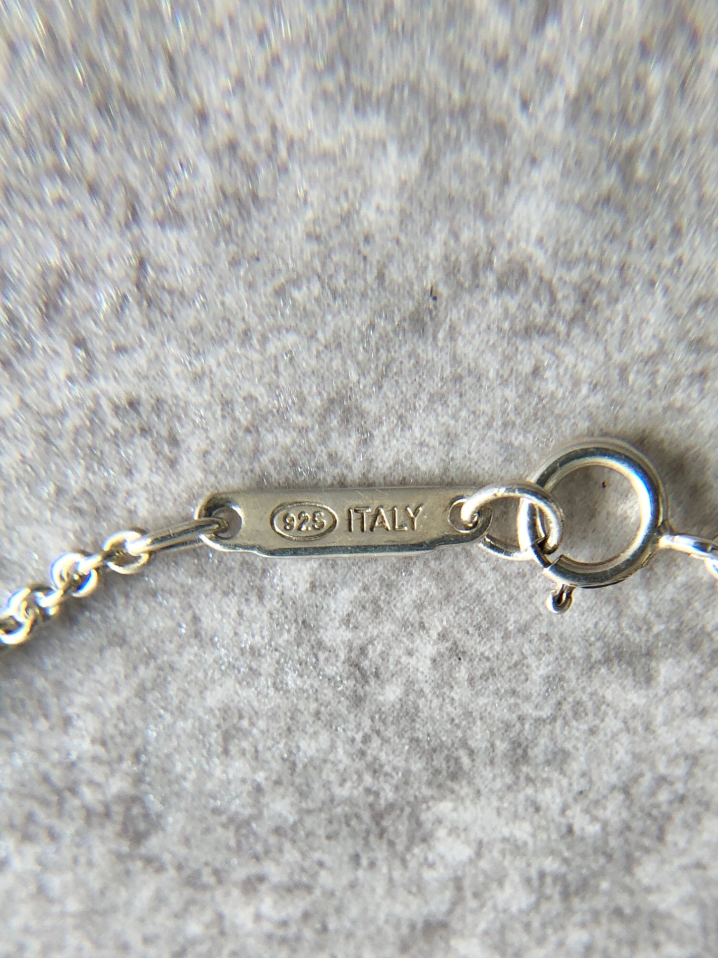 Tiffany & Co. Cube Motif Necklace Silver Vintage gt8wh5