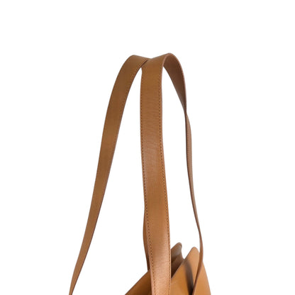 Christian Dior CD Logo Handbag Totebag Brown Vintage i5u28h