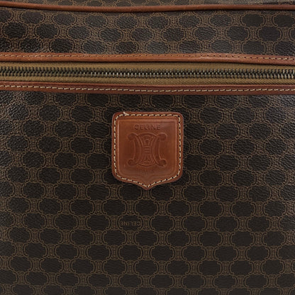CELINE Macadam Blason Shoulder bag Brown Vintage jbdzhb