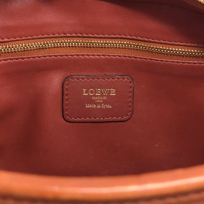 LOEWE Amazona23 Anagram Two-way Small Boston bag Shoulder bag Brown Vintage 3m6b28