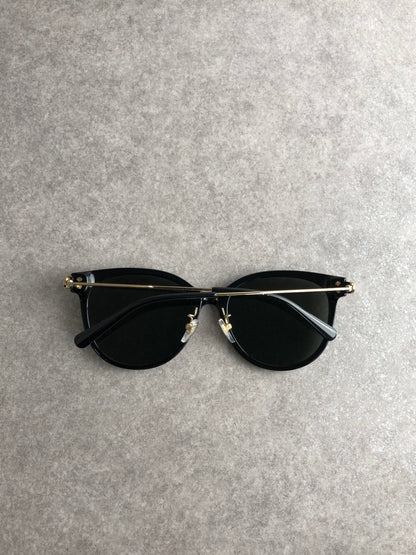 GUCCI Sherry Line Logo Sunglasses Black 1883SK Vintage d3gda7