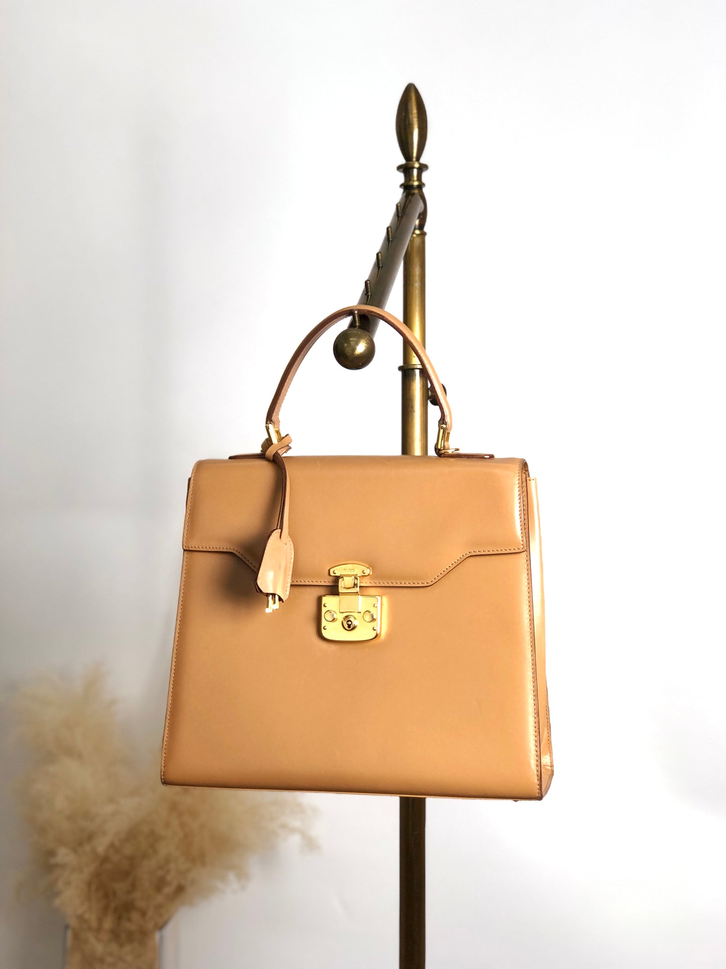 GUCCI Handbag Brown 000/256/0192 Vintage zc4z5e