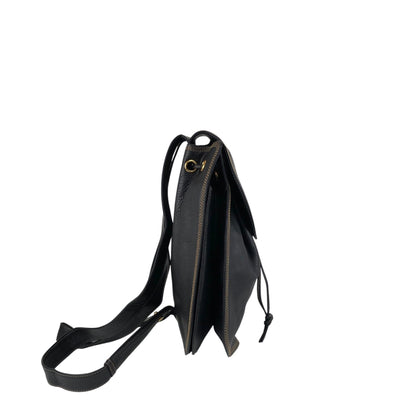 LOEWE Anagram Backpack Black Vintage 53w2pp