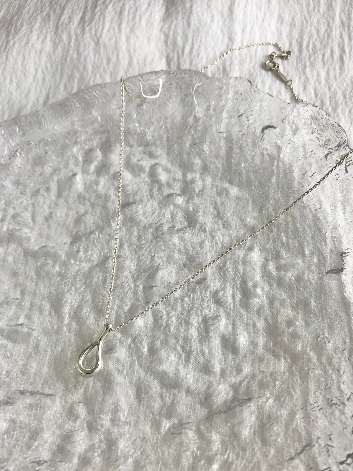 Tiffany & Co. SILVER925 Necklace Silver Vintage 56ejb4