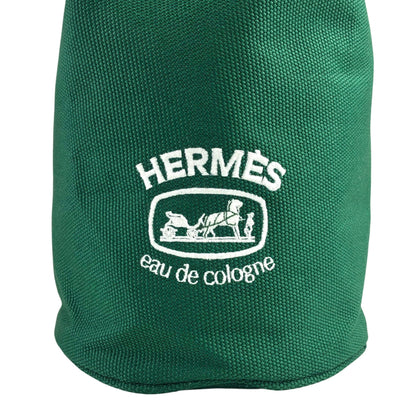 HERMES 抽繩單肩包 綠色 復古 2xk83n