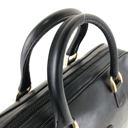 CELINE Blason Handbag Boston bag Black Vintage pva3th