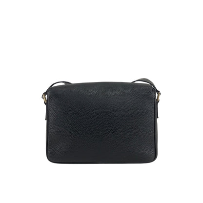 CELINE Circle Logo Shoulder bag Black Vintage bz4cv2