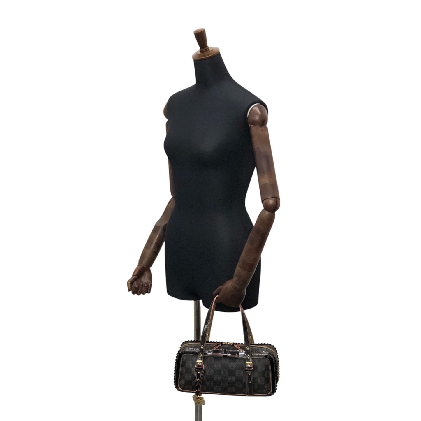 LOEWE Anagram Charm Boston bag Black Vintage u28crh