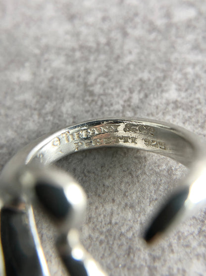 Tiffany & Co.Heart Motif SILVER925 Ring Silver Vintage mrxzxt