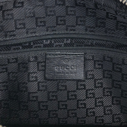 GUCCI Logo Small Boston bag Handbag Black Vintage zw2fwz