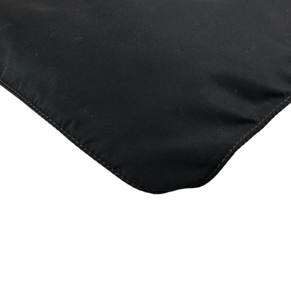 PRADA Tessuto Triangle Logo Shoulder bag Black Vintage g7nprp