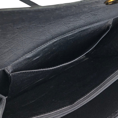 Christian Dior Handbag Black Vintage 4keybj