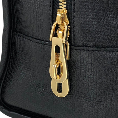 LOEWE Amazona36 Anagram Boston bag Handbag Black Vintage gwsi3e