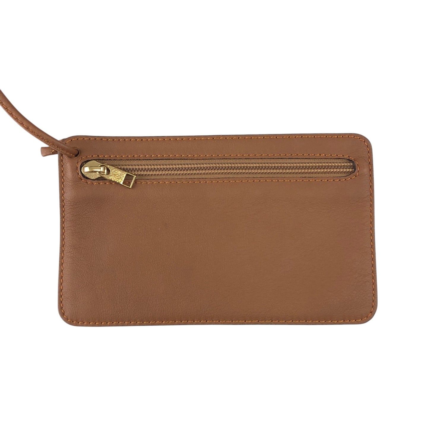 LOEWE Anagram Shoulder bag Navy×Brown Vintage 2ru4te