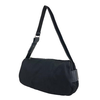 Yves Saint Laurent YSL Logo Shoulder bag Black Vintage p87tb5
