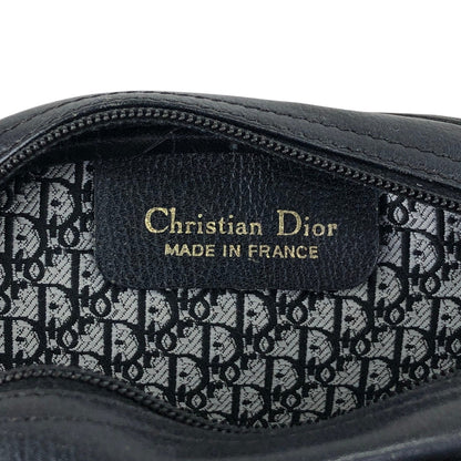 Christian Dior Logo Shoulder bag Black Vintage txbb5d