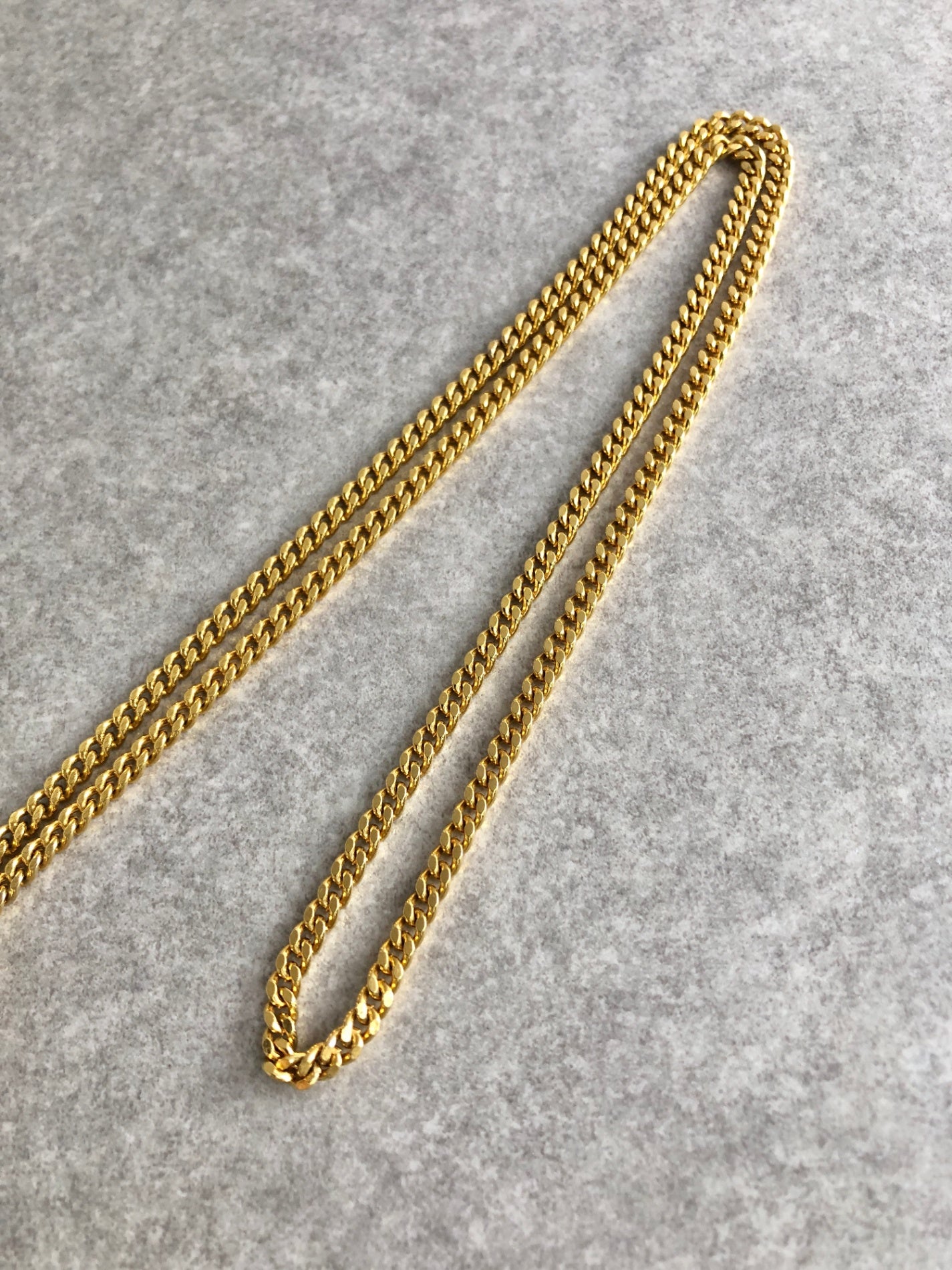 CELINE Triomphe Necklace Gold Vintage 2arrnh