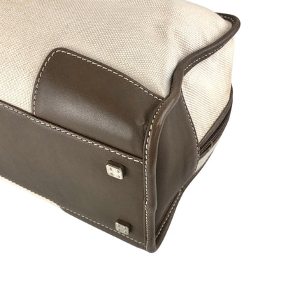 LOEWE Amazona Anagram Handbag Beige Vintage srrkp4