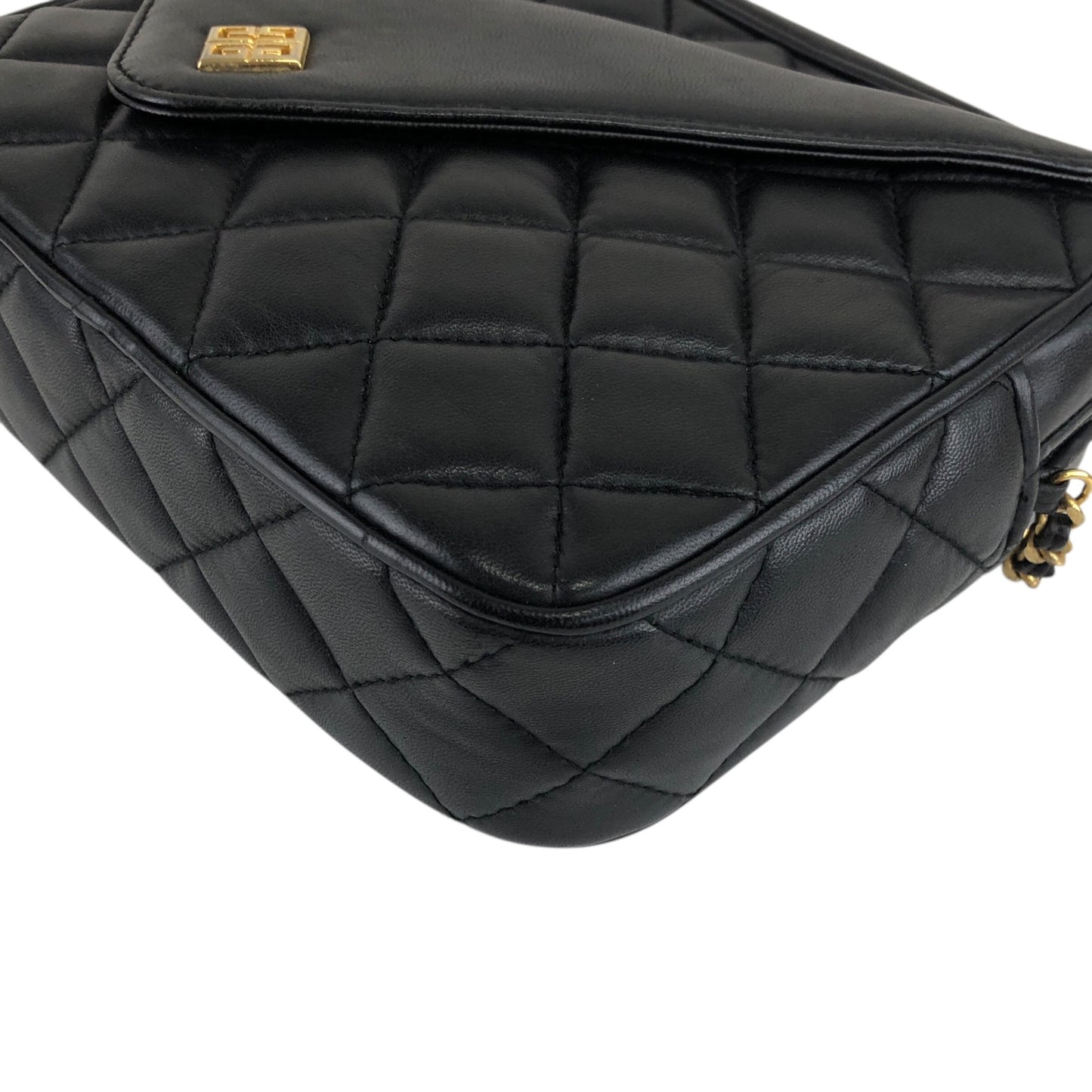 GIVENCHY Chain Shoulder bag Black Vintage miazi8