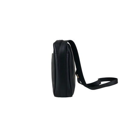 LOEWE Anagram Crossbody Shoulder bag Black Vintage bftpuc