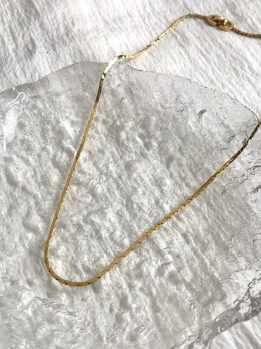 Christian Dior Necklace Gold Vintage  rzvwf6
