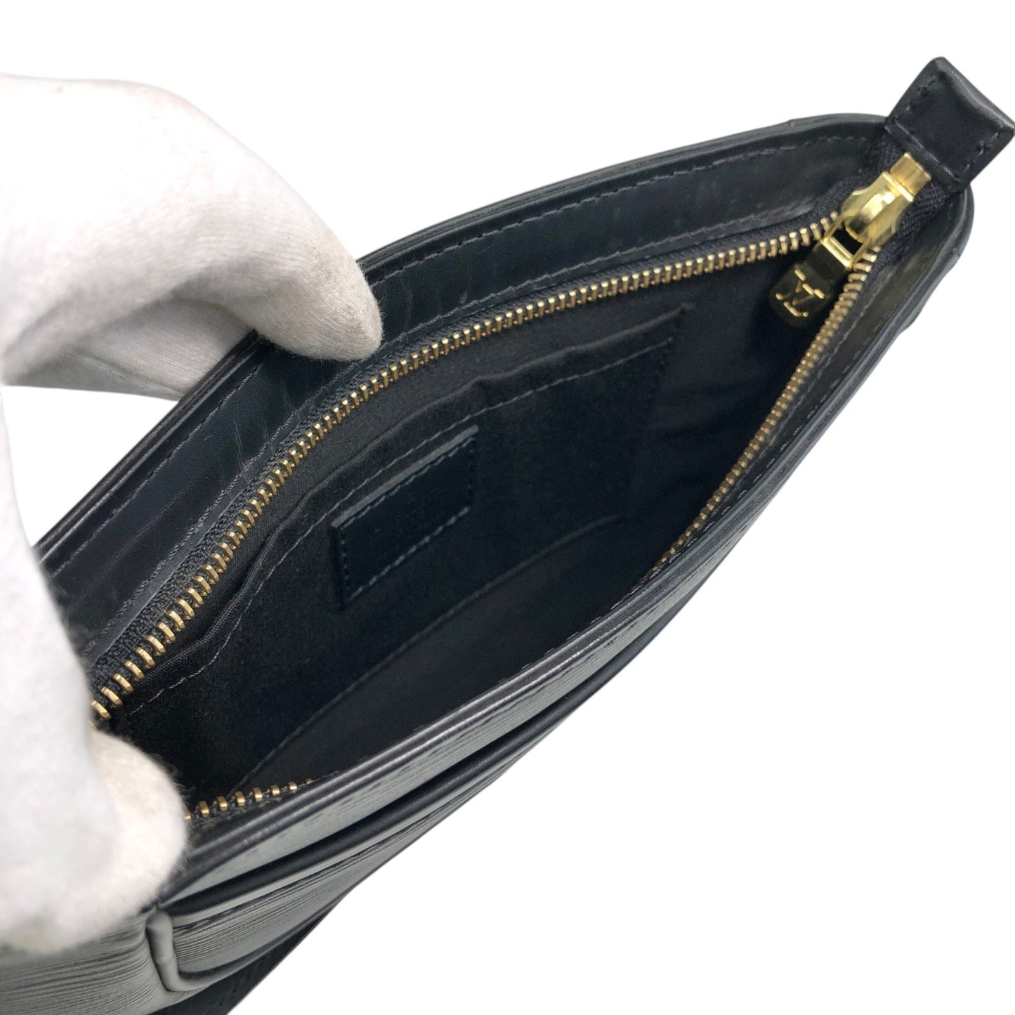 LOUIS VUITTON Epi Shoulder bag Black Vintage M58982 jcjnbh