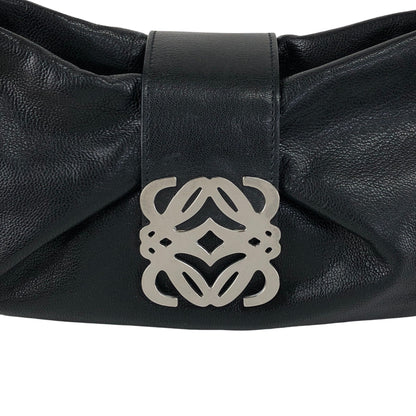 LOEWE Anagram Handbag Black Vintage sf28ij