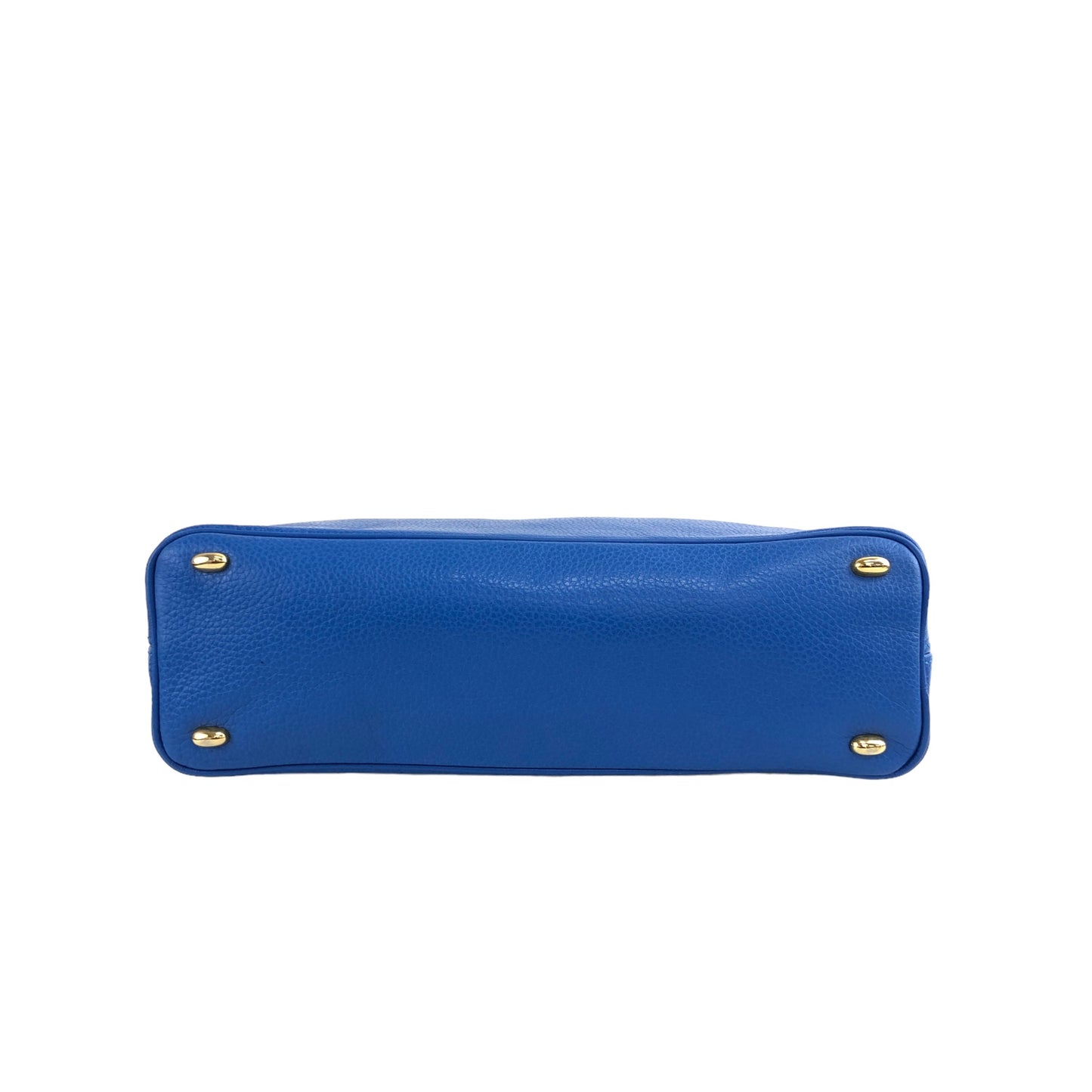 CELINE Toggle Clasp Shoulder bag Blue Vintage wbubna