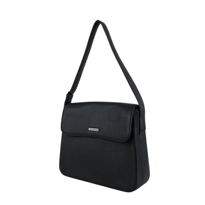 Yves Saint Laurent Logo Shoulder bag Black Vintage sivry5