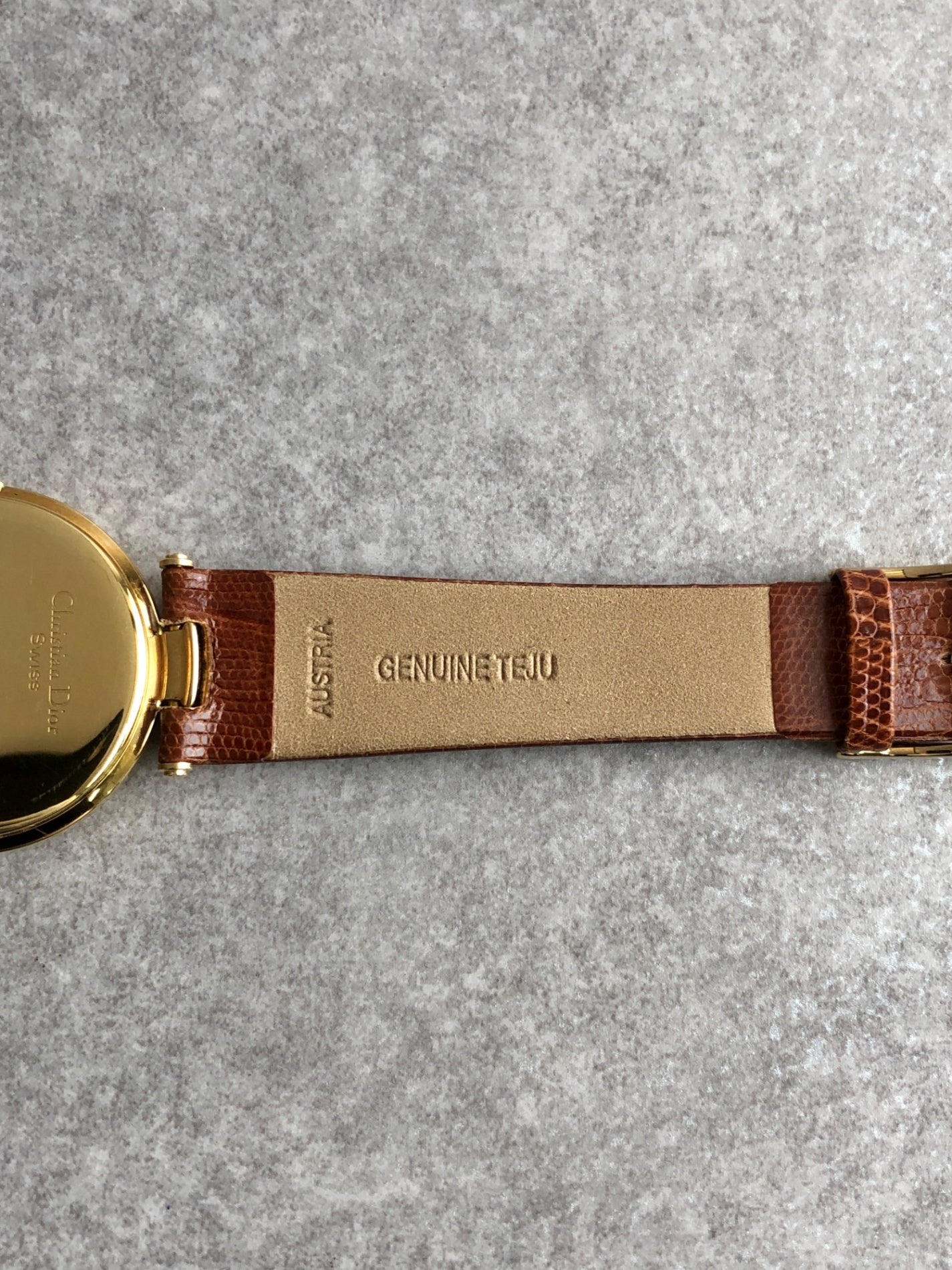 Christian Dior Watch Brown 3006 Vintage kkbdfr