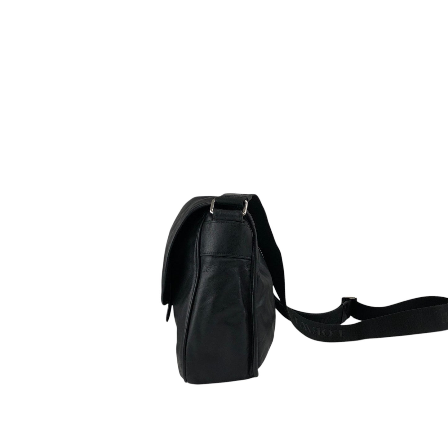 LOEWE Anagram Shoulder bag Black Vintage stpht7