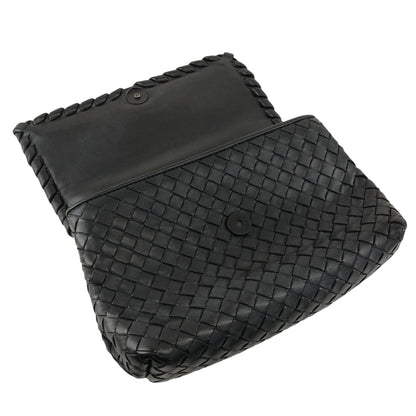 Bottega Veneta OLIMPIA Chain Shoulder bag Black Vintage wkfbrv