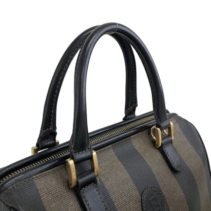 FENDI Pecan Two-way Handbag Shoulder bag Black Vintage tyz7ma
