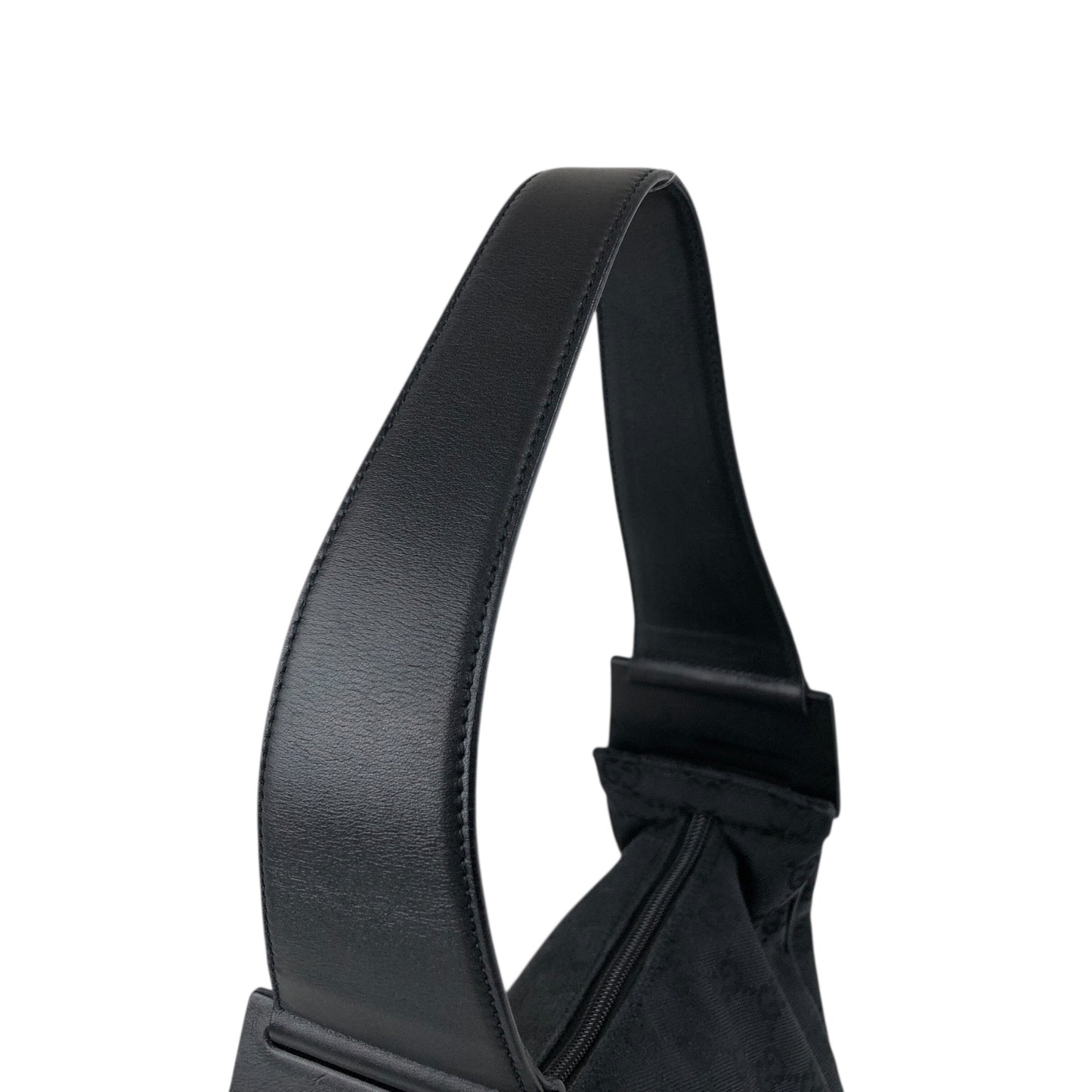 GUCCI GG Canvas Shoulder bag Black Vintage xi6jhz