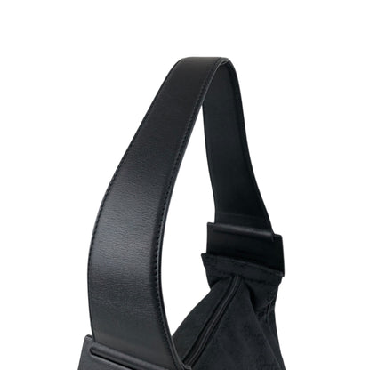 GUCCI GG Canvas Shoulder bag Black Vintage xi6jhz