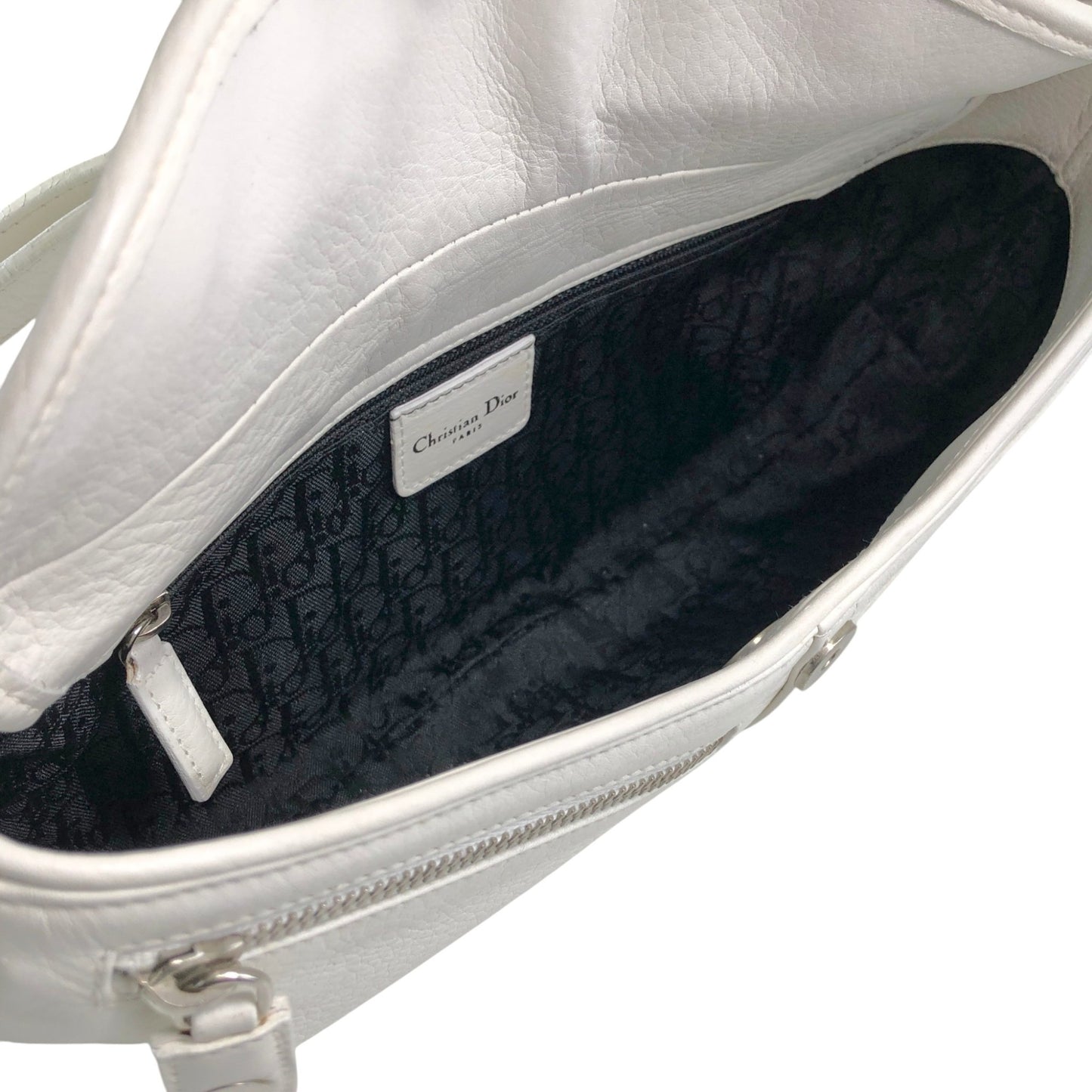 Christian Dior Shoulder bag White Vintage 8te7iw