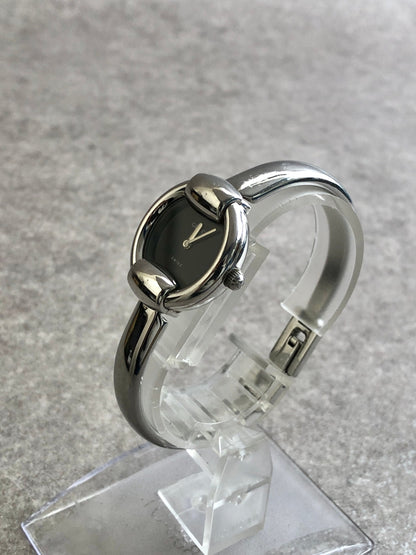 GUCCI Watch Silver 1400L Vintage jgrksp