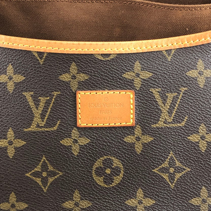 LOUIS VUITTON Monogram 單肩包 棕色 復古 fya5dp