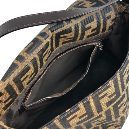 FENDI Zucca Shoulder bag Brown Vintage uipu4g